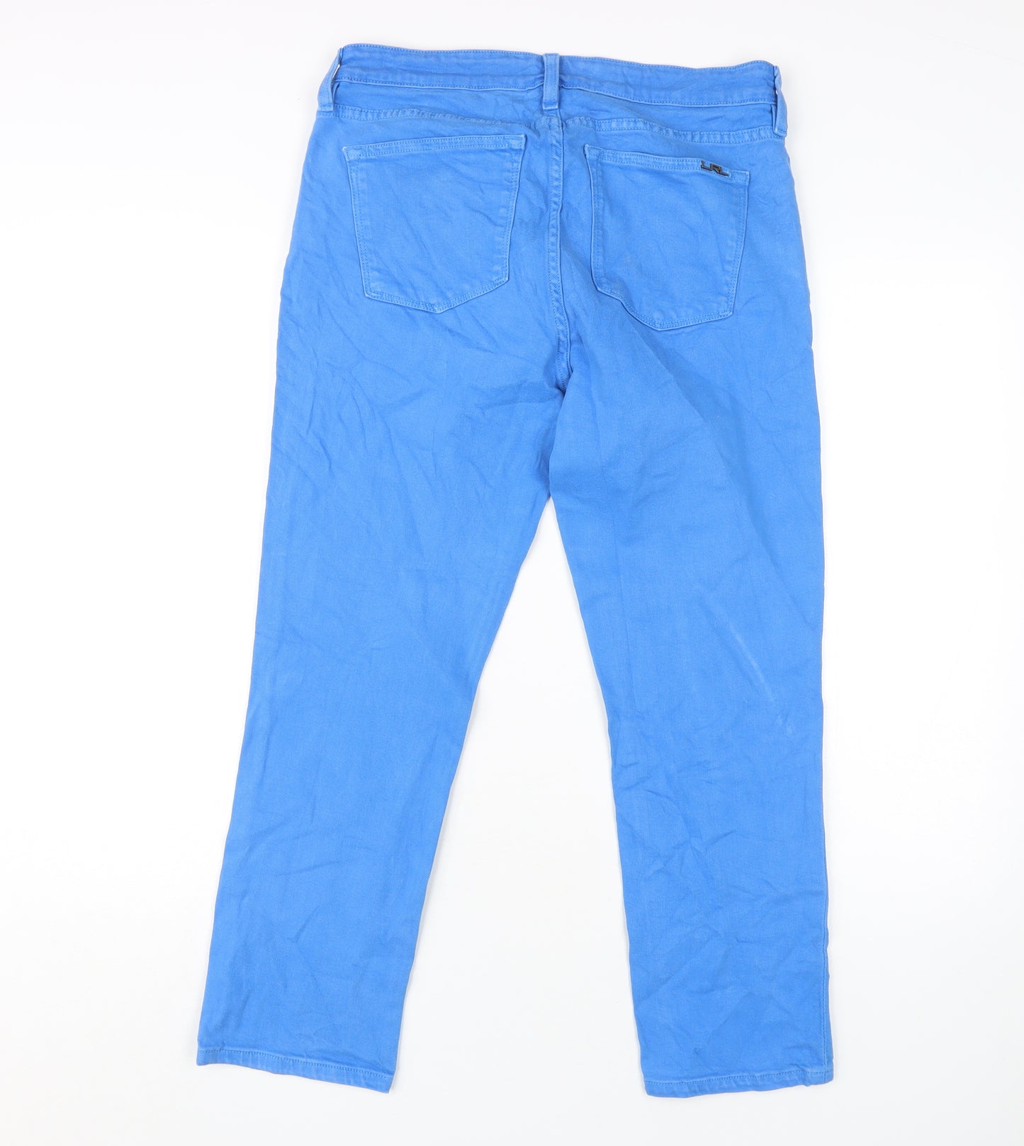 Lauren Ralph Lauren Women's Blue Straight Jeans Size 10