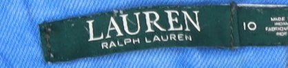 Lauren Ralph Lauren Women's Blue Straight Jeans Size 10