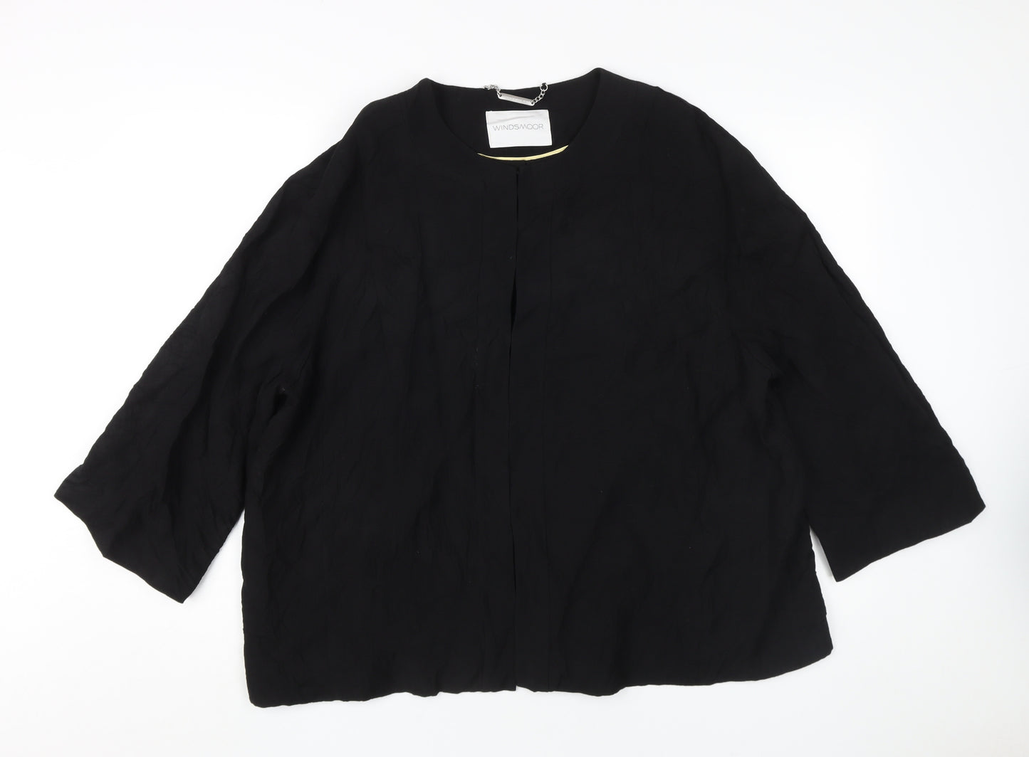 Windsmoor Women's Black Coat Size 20