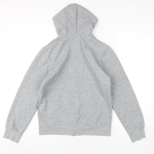 Converse Boys Grey Full Zip Hoodie L