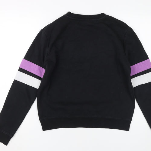 Fila Unisex Black Pullover Sweatshirt M