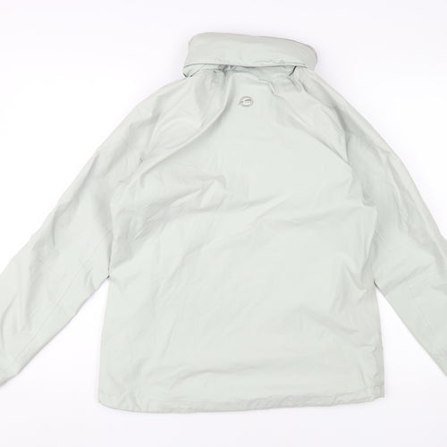 Sprayway Women's Grey Hooded Jacket Size 10 Waterproof