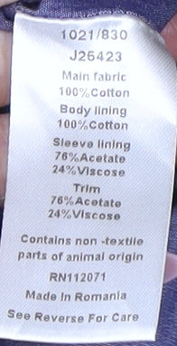 Jigsaw Women's Beige Trench Coat Size 10 Classic Style