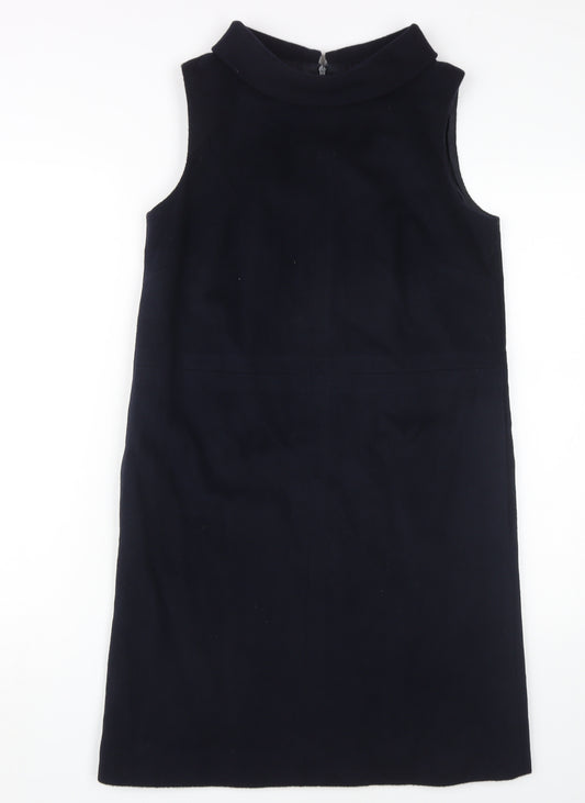 Hobbs Black Wool Shift Dress, Size 10, Women, Formal