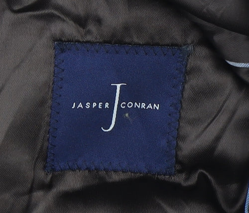 Jasper Conran Men's Brown 38R Striped Blazer Regular Fit
