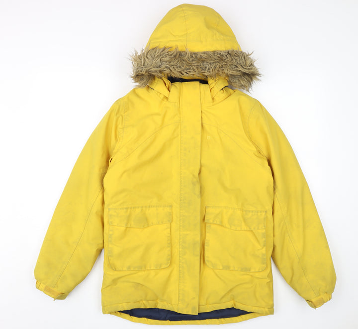 Mountain Warehouse Boys Yellow Waterproof Parka Coat 13 Years