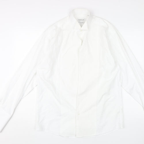 Van Heusen Men's White Formal Long Sleeve Shirt 15.5