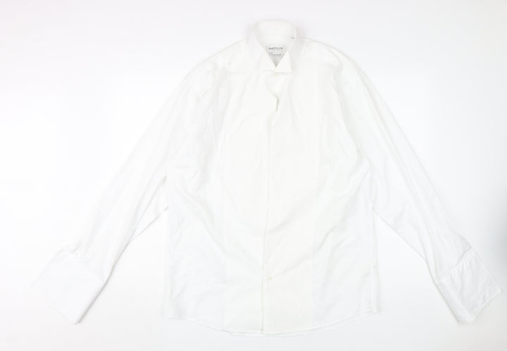 Van Heusen Men's White Formal Long Sleeve Shirt 15.5