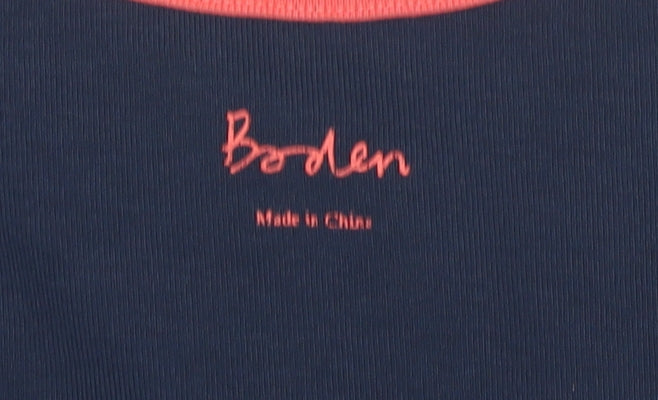 Boden Women Blue Polka Dot Tank UK 12