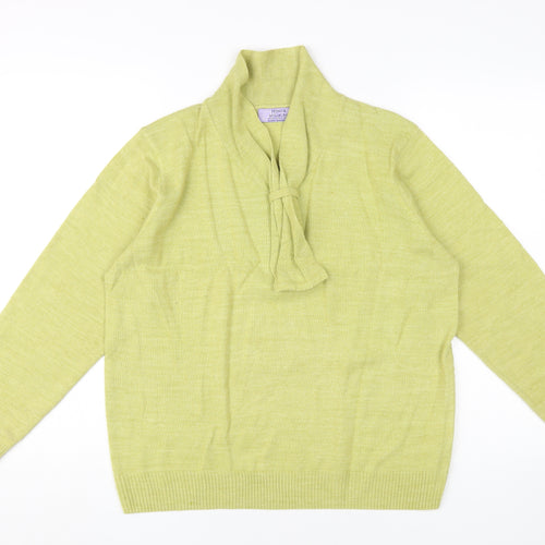 Honor Millburn Women's Green Pullover Jumper Size L