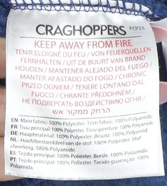 Craghoppers Men's Blue S Lightweight 1/2 Zip Sweatshirt