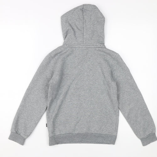 Puma Boys Grey Pullover Hoodie 9-10 Years Sports