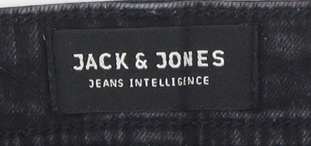 Jack & Jones Men's Black Skinny Jeans, Size 30