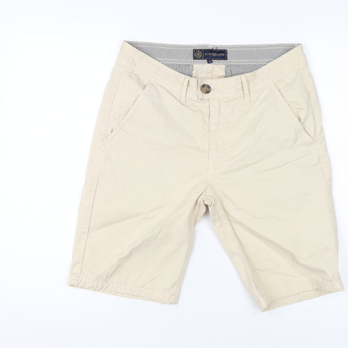 Henri Lloyd Men's Beige Chino Shorts 31