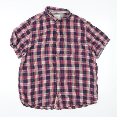 White Stuff Men's L Multicoloured Classic Fit Plaid Shirt