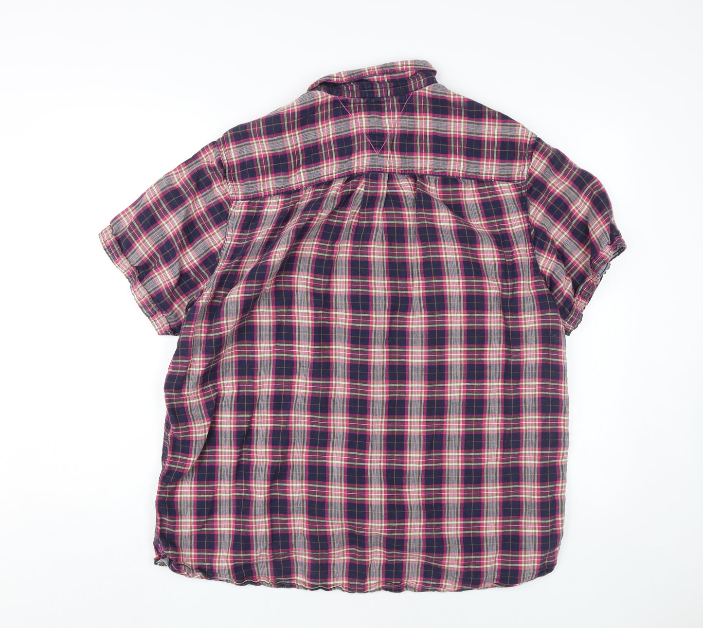 White Stuff Men's L Multicoloured Classic Fit Plaid Shirt