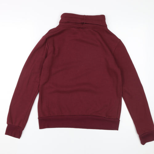 Harry Potter Women's Burgundy Sweatshirt Size 8
