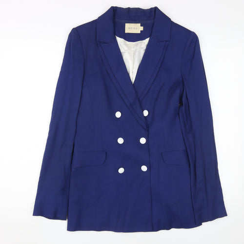 Reiss Women's Blue Blazer, Size S, Classic Style