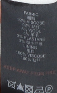 Reiss Women's Blue Blazer, Size S, Classic Style