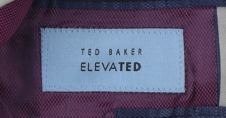 Ted Baker Men's Beige Blazer - Wool, Size 40 Regular