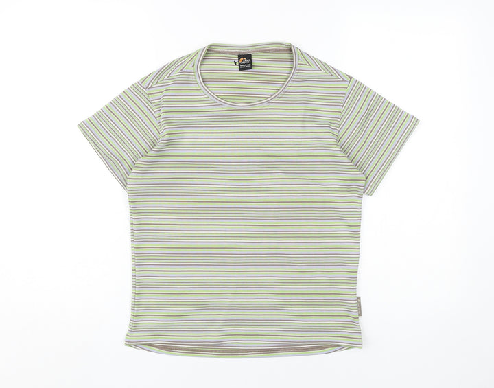 Lowe Alpine Women's Multicoloured Striped T-Shirt, S