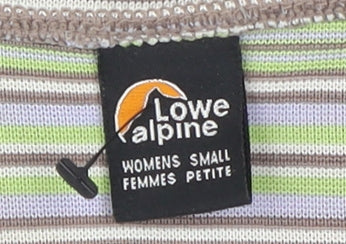 Lowe Alpine Women's Multicoloured Striped T-Shirt, S