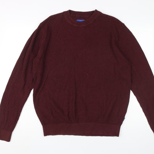 Jack & Jones Men's Red Pullover Size L
