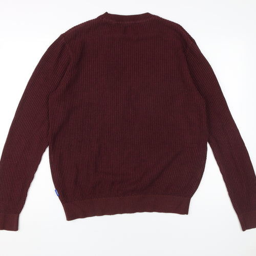 Jack & Jones Men's Red Pullover Size L