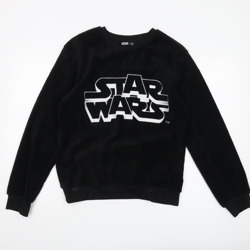 Star Wars Black Unisex Adults Graphic Pullover Sweatshirt S