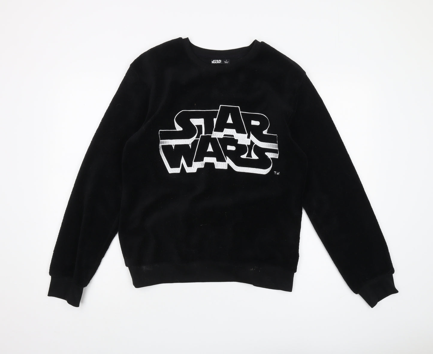 Star Wars Black Unisex Adults Graphic Pullover Sweatshirt S