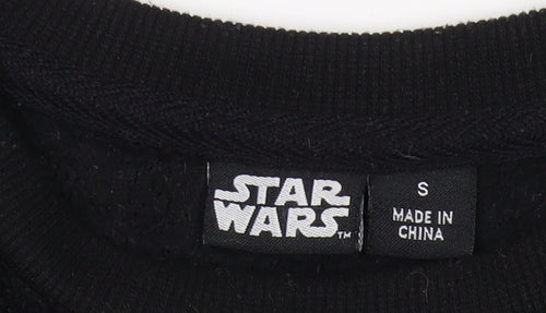 Star Wars Black Unisex Adults Graphic Pullover Sweatshirt S
