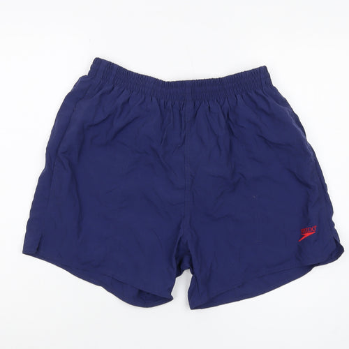 Speedo Men's Blue Swim Shorts Size L Classic Swimwear