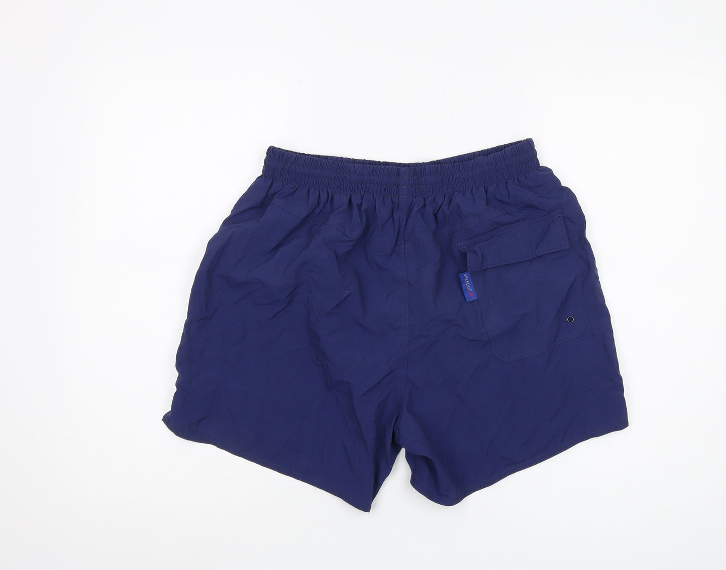 Speedo Men's Blue Swim Shorts Size L Classic Swimwear