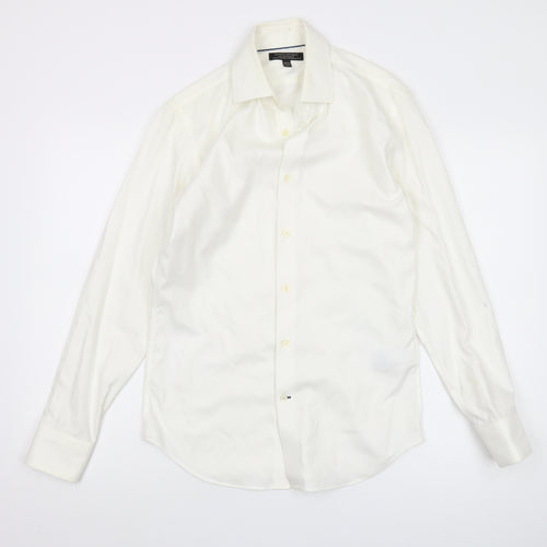 Banana Republic Men's White XS Slim Fit Shirt