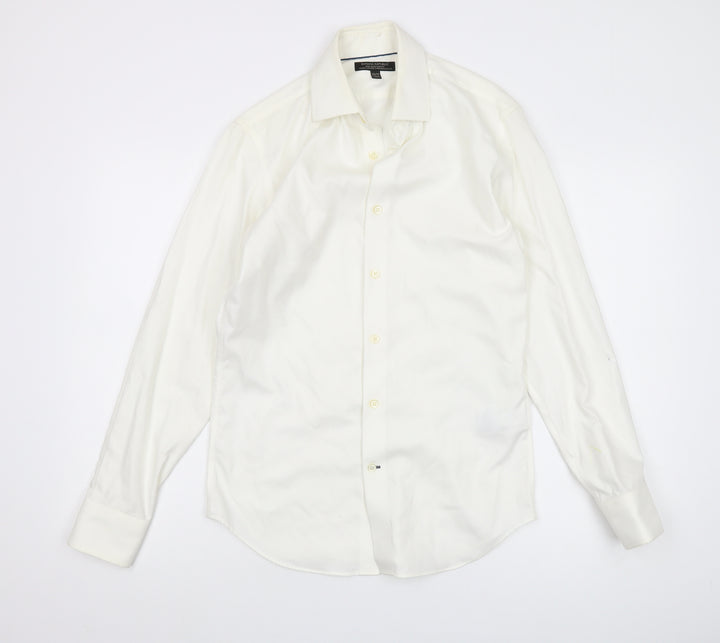 Banana Republic Men's White XS Slim Fit Shirt