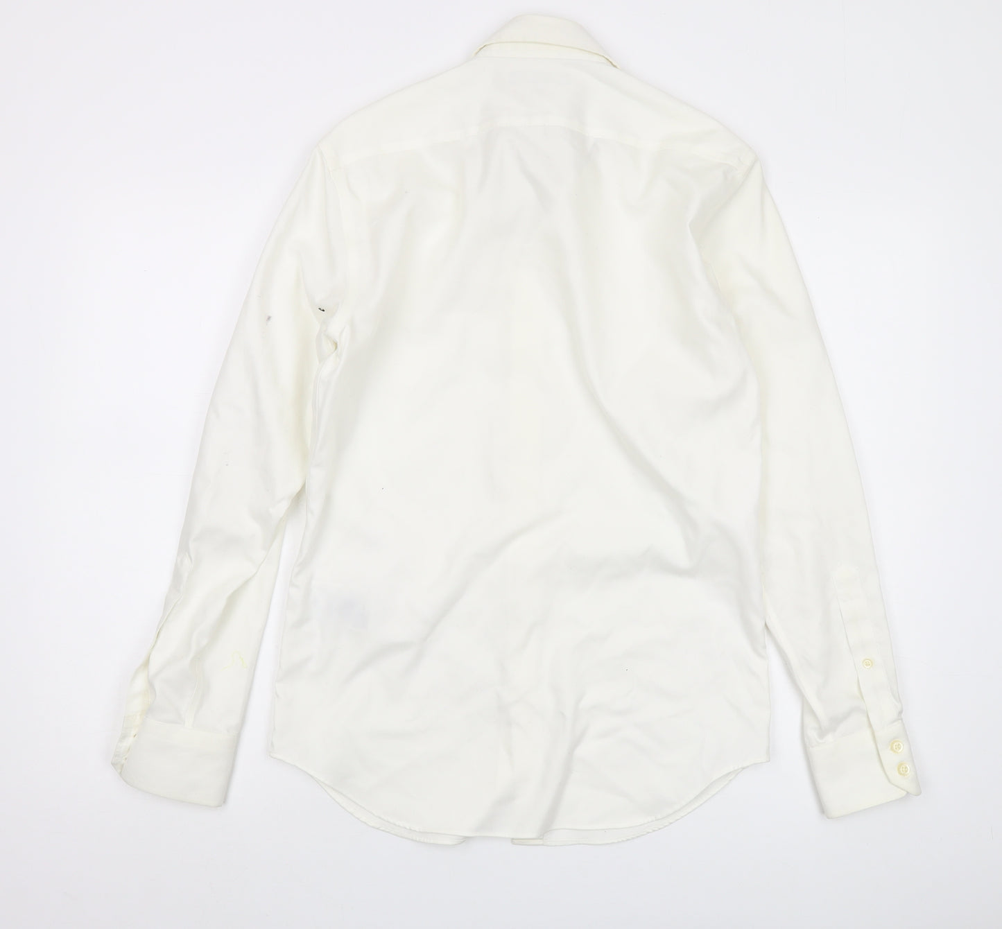 Banana Republic Men's White XS Slim Fit Shirt