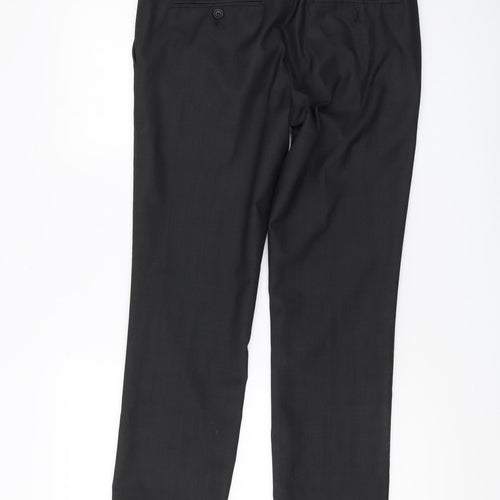 Topman Men's Black Dress Pants, Size S, Formal
