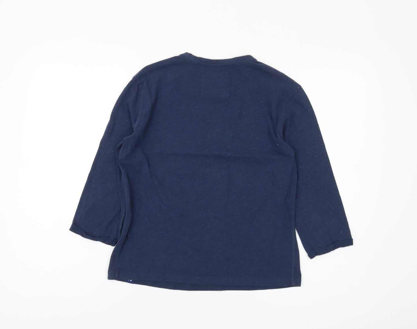 Superdry Women's Blue T-Shirt Size 8 Regular Fit