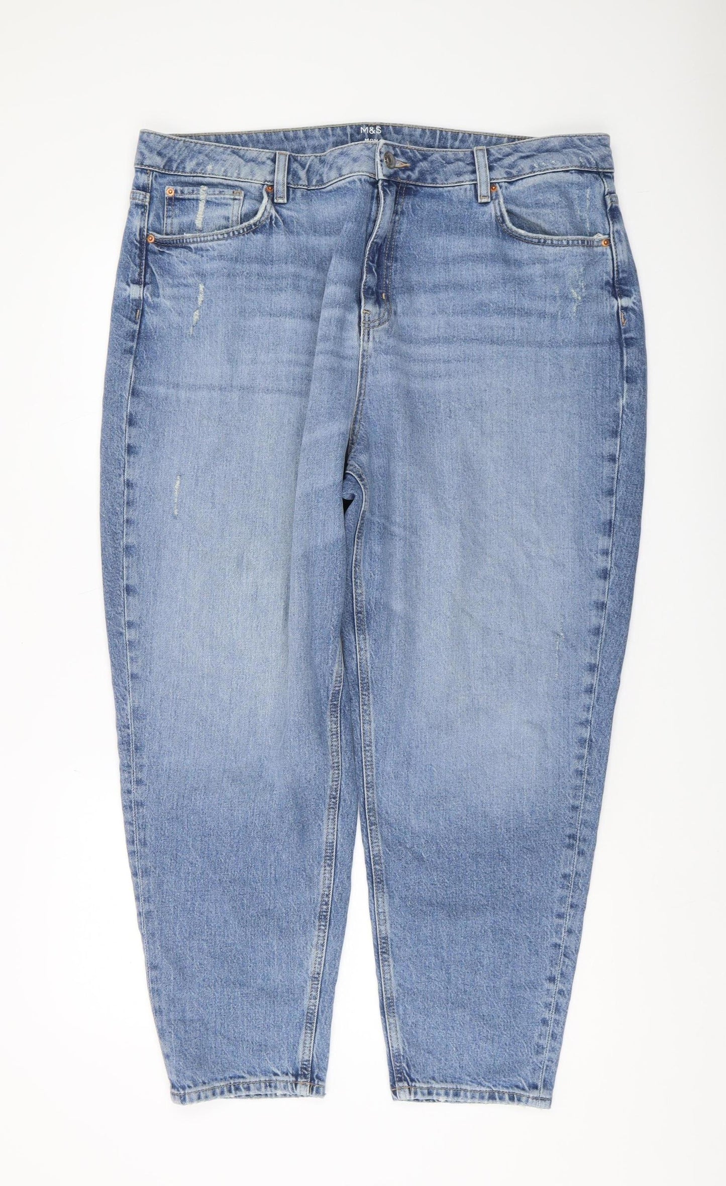 Marks and Spencer Women's Blue Denim Jeans Size 20