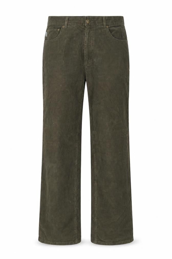 Hawkshead Men's Green Corduroy Trousers 3XL