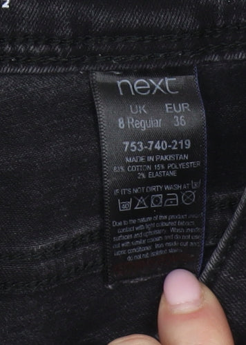 Next Women's Black Skinny Jeans Size 8