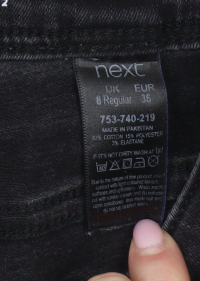 Next Women's Black Skinny Jeans Size 8