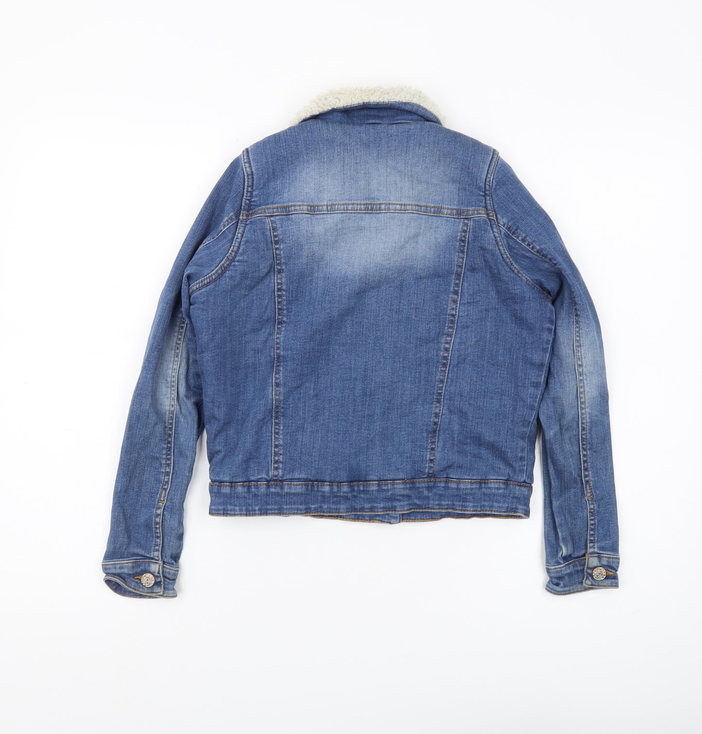 Marks and Spencer Girls Blue Denim Jacket 11-12 Years