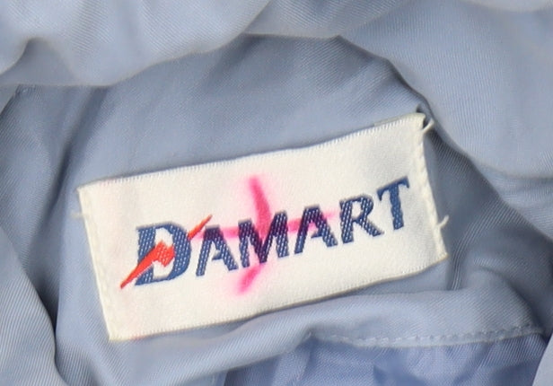Damart Women's Blue Parka Jacket Size 18 Petites