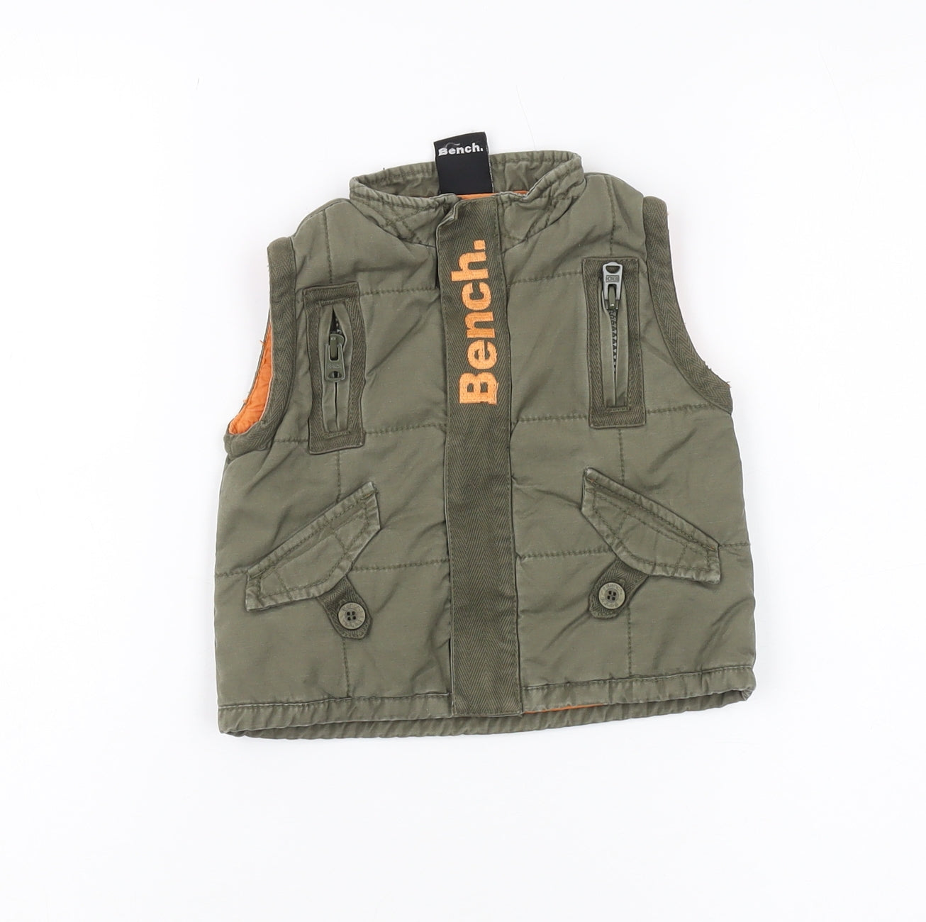 Bench Unisex Baby Green Puffer Jacket 6-12 Months