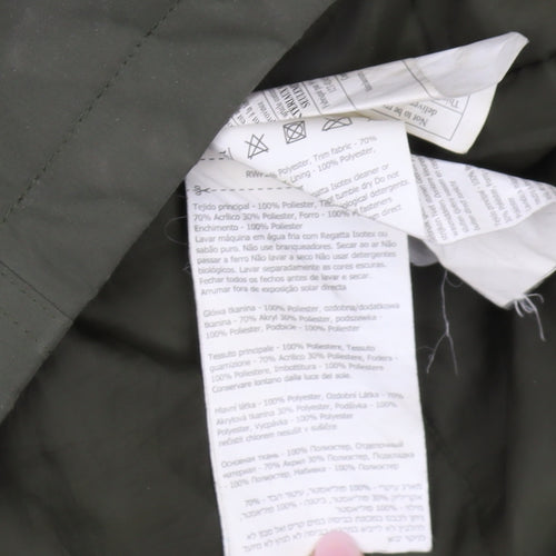 Regatta Women's Green Parka Jacket Size 18 Hooded Long