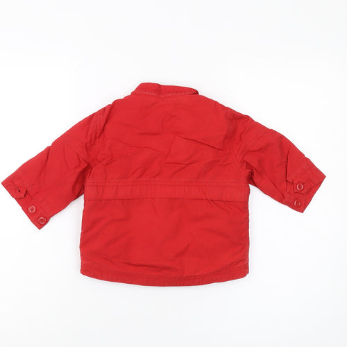 GAP Unisex Red Jacket 12-18 Months Essential Autumn Wear