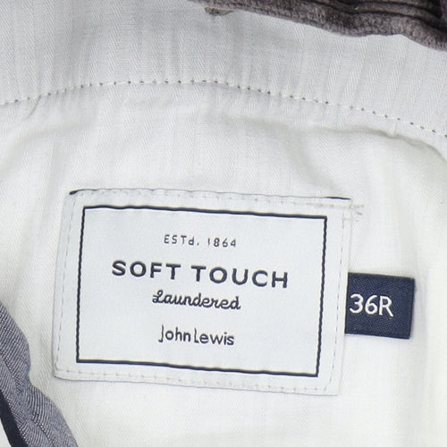 John Lewis Men's Brown Corduroy Dress Pants 36R
