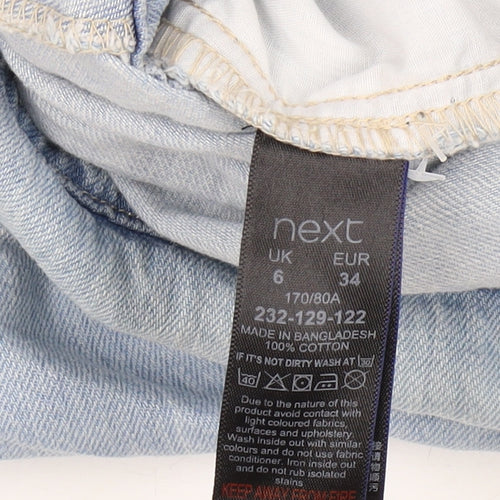 Next Women's Blue Denim Playsuit Size 6