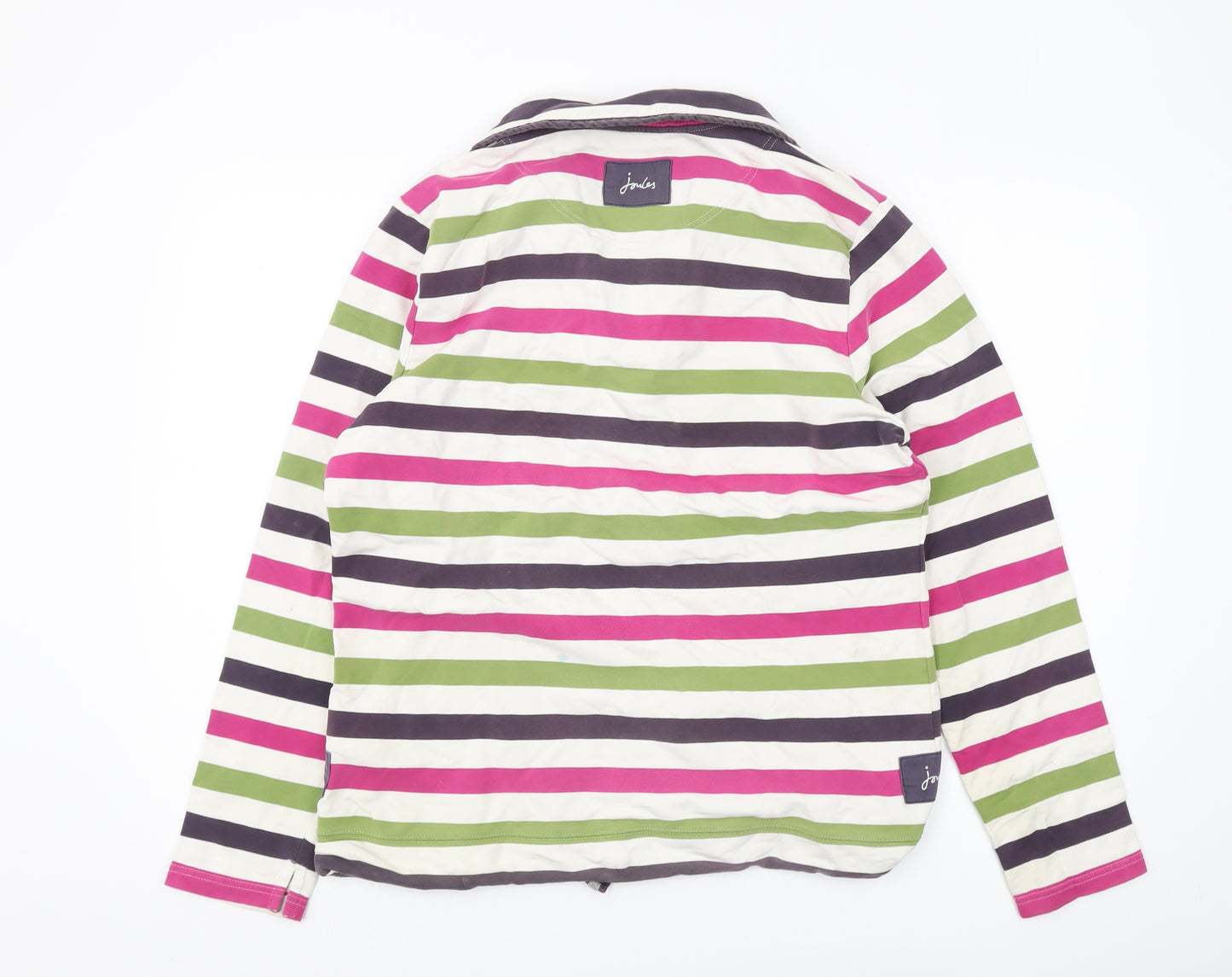 Joules Women's Multicoloured Stripe Sweatshirt, Size 16